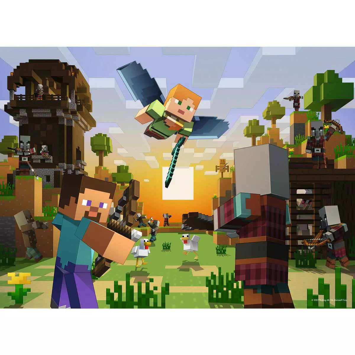 RAV Minecraft: Construction and Adventure 150 Piece Puzzle