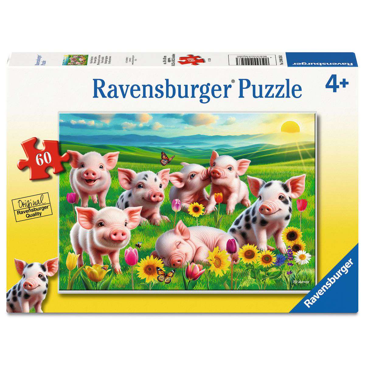 Precious Piglets 60 Piece Puzzle