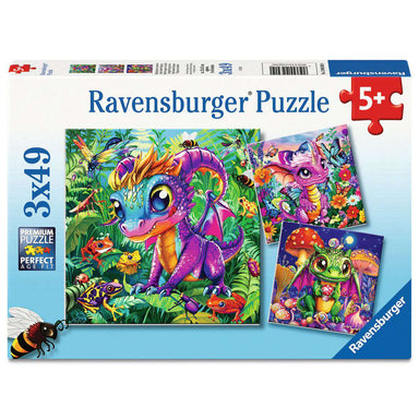 Baby Garden Dragons 3x49 Piece Puzzles