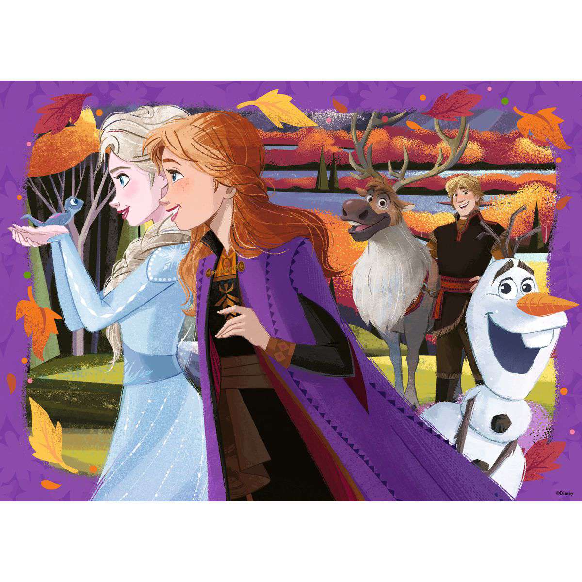 Disney Frozen Bumper Puzzle Pack 4x100 Piece Puzzles