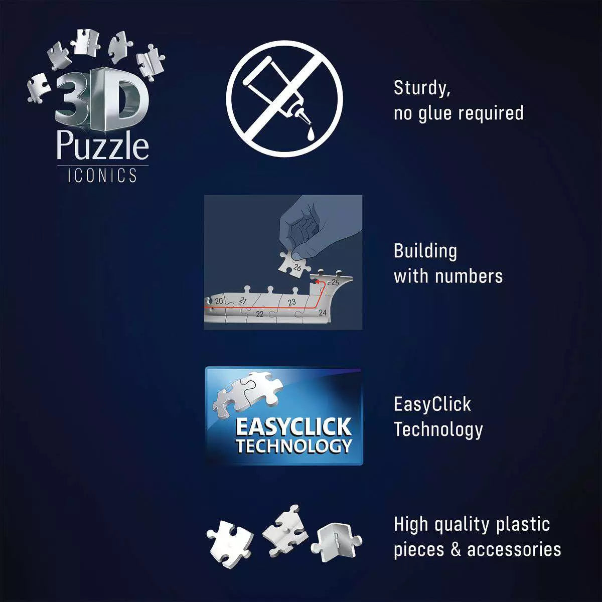 3D Puzzle Iconics: Volkswagen T1