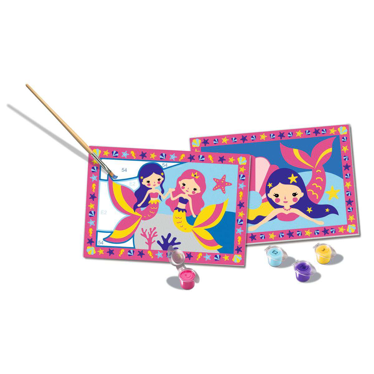 CreArt Enchanting Mermaids Paint-by-Number