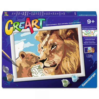 CreArt Lion and Baby Paint-by-Number