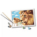 CreArt Lion and Baby Paint-by-Number