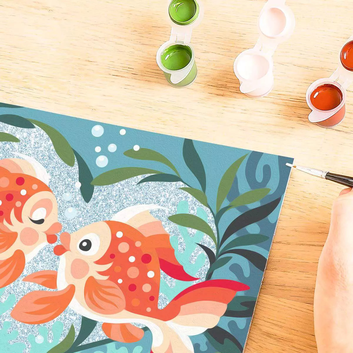 CreArt Fish in Love Paint-by-Number