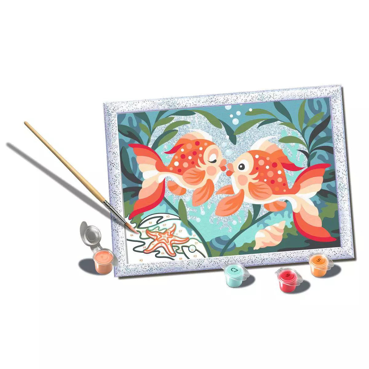 CreArt Fish in Love Paint-by-Number