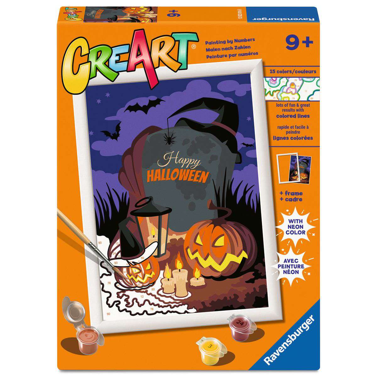 CreArt Halloween Mood Paint-by-Number