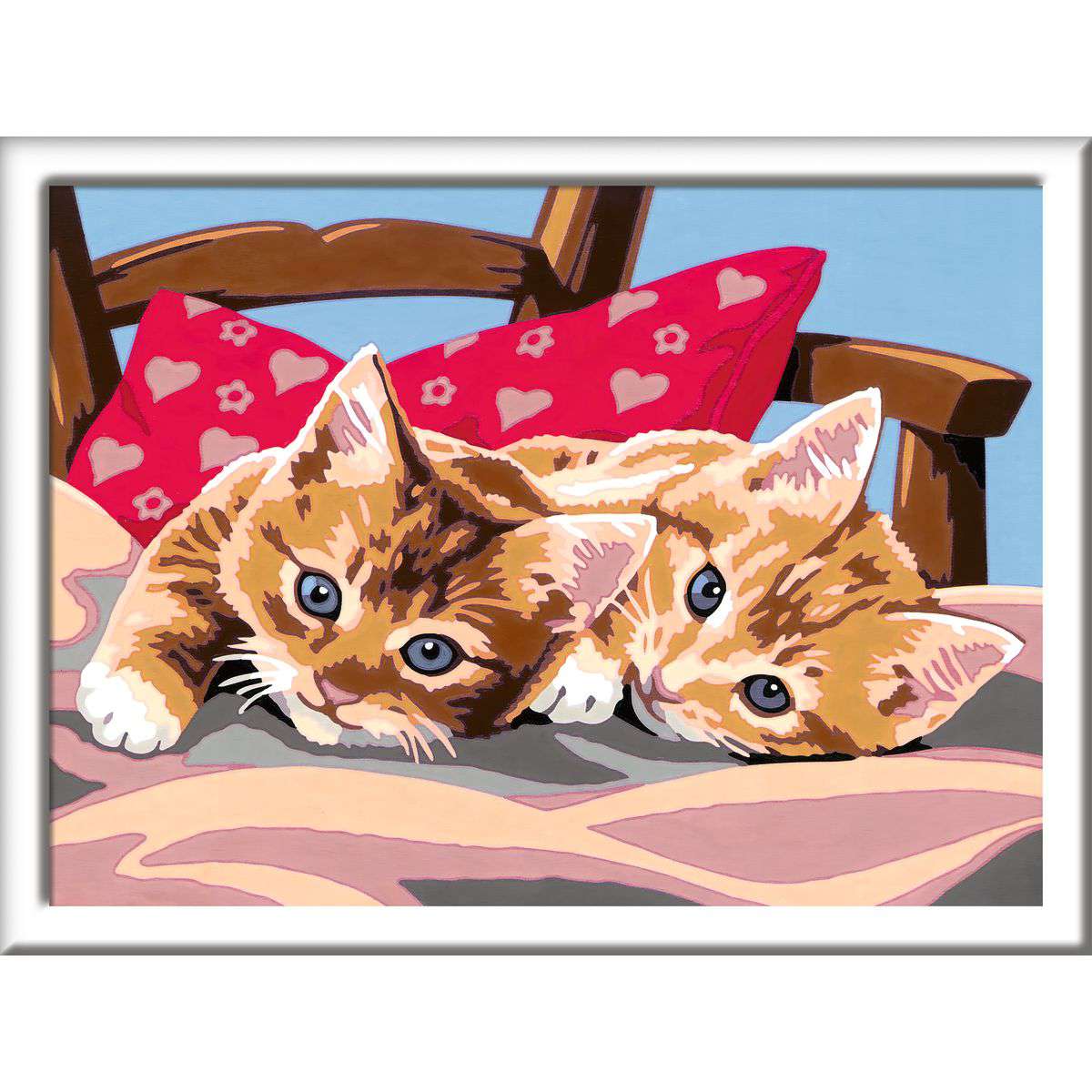 CreArt Two Cuddly Cats Paint-by-Number