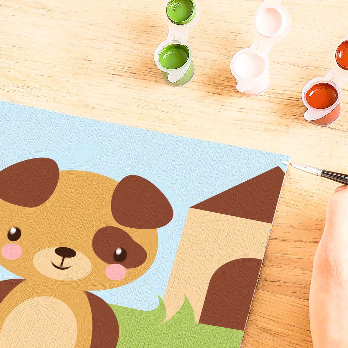 CreArt Cute Puppy Paint-by-Number