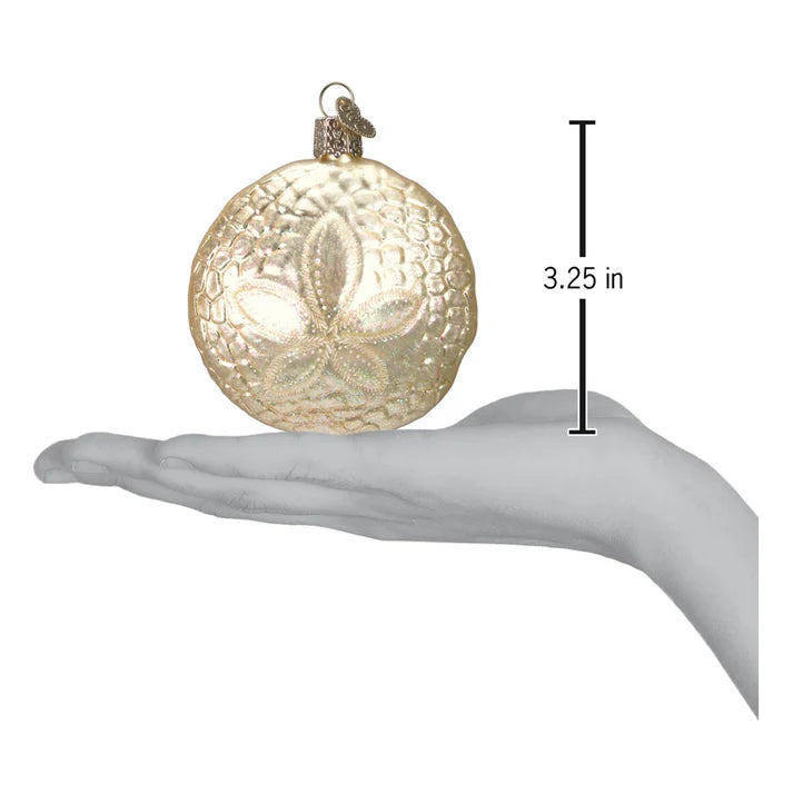 Old World Christmas Sand Dollar Ornament