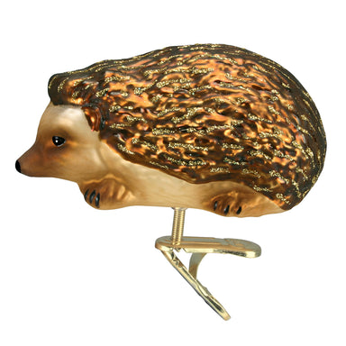 Old World Christmas Hedgehog Clip On Ornament    