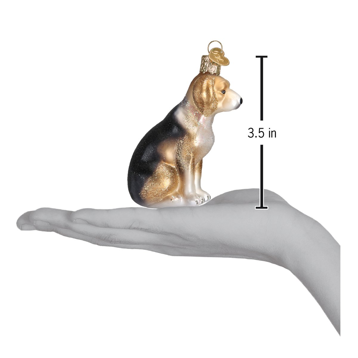 Old World Christmas Beagle Ornament    