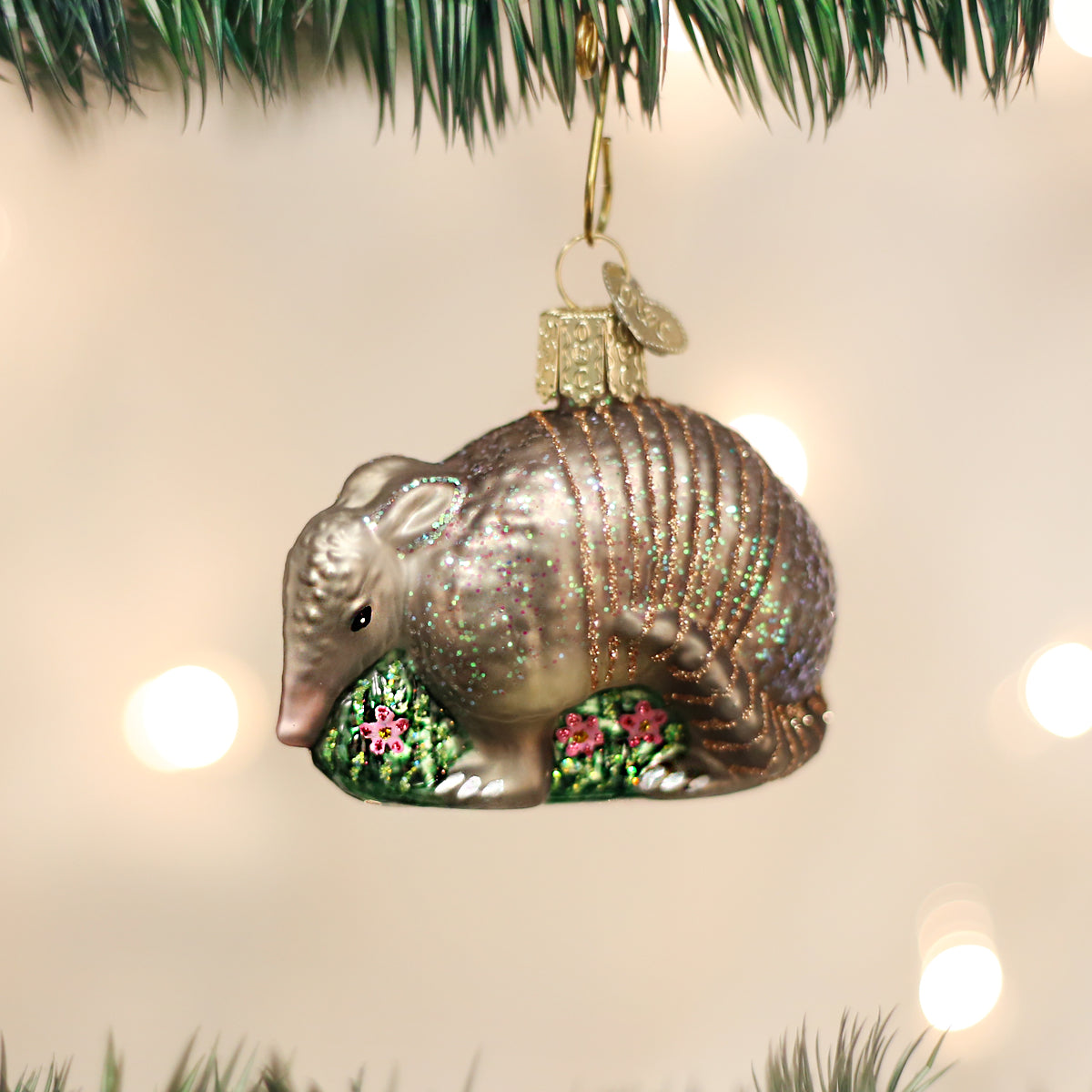 Old World Christmas Armadillo Ornament    