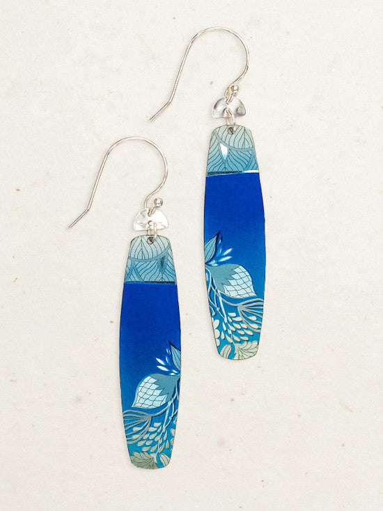 Holly Yashi Koa Earrings - Kai Blue    