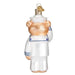 Old World Christmas Navy Bear Ornament