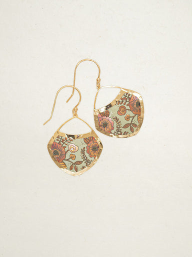 Holly Yashi Bright Blossom Earrings - Sage Mist    
