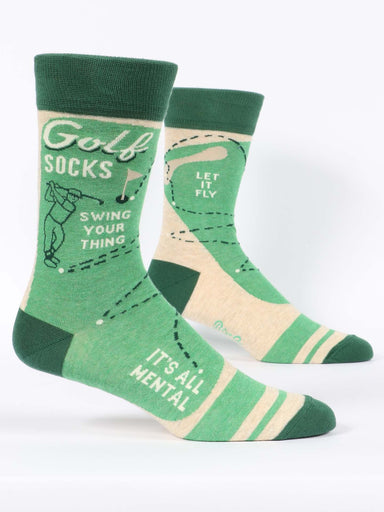 Blue Q Mens Crew Socks Golf Socks