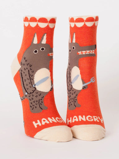 Blue Q Women's Ankle Sock - Hangry