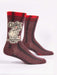 Blue Q Men's Crew Socks - Coolest Guy On The Conference Call