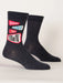 Blue Q Mens Crew Socks - Damn I Love This Town
