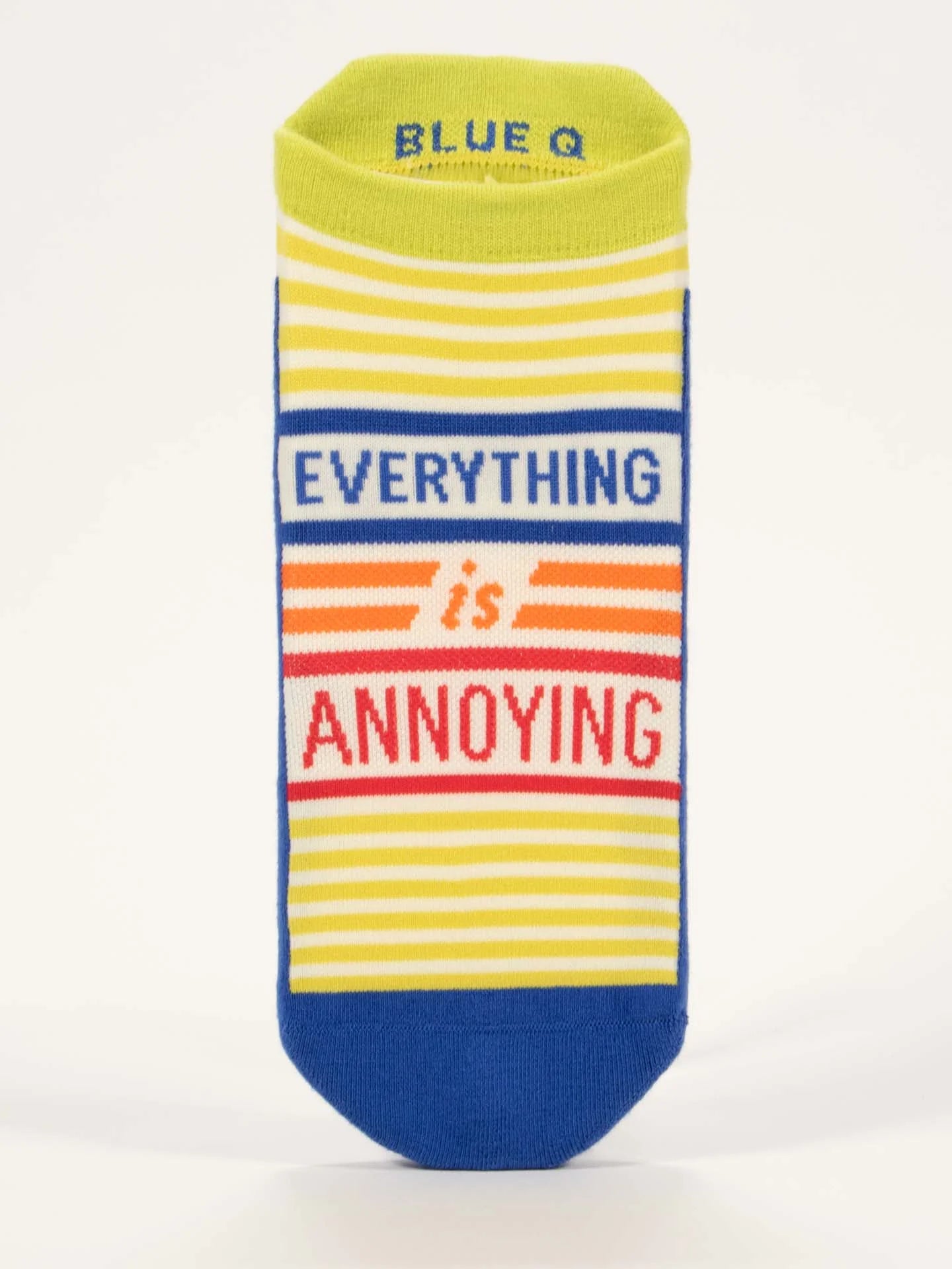 BLUQ Everything Is Annoying Sneaker Socks (S/M)