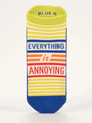 BLUQ Everything Is Annoying Sneaker Socks (S/M)
