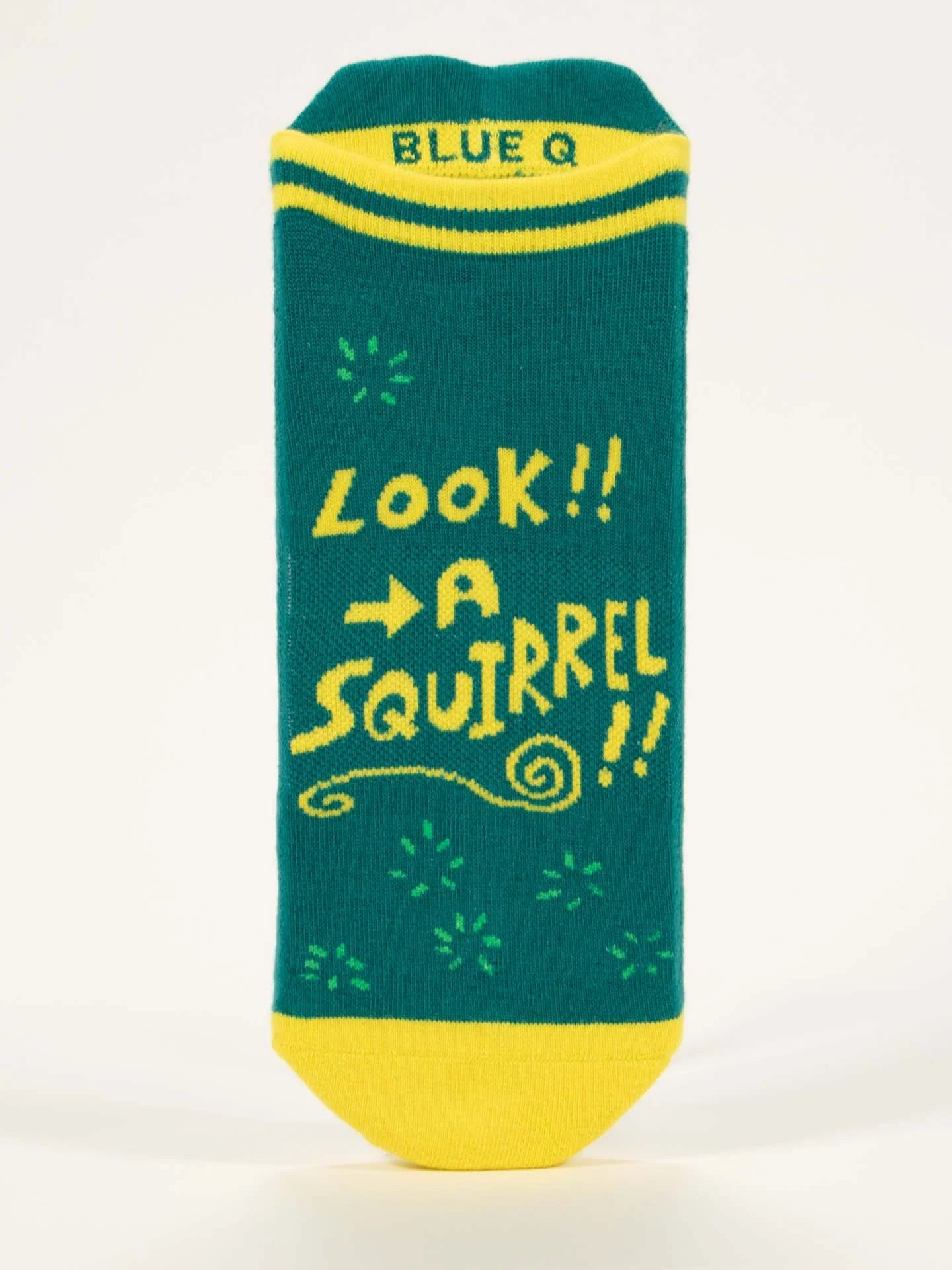 BLUQ Look!! A Squirrel!! Sneaker Socks (L/XL)
