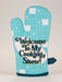 BLUQ Welcome To My Cooking Show! Oven Mitt