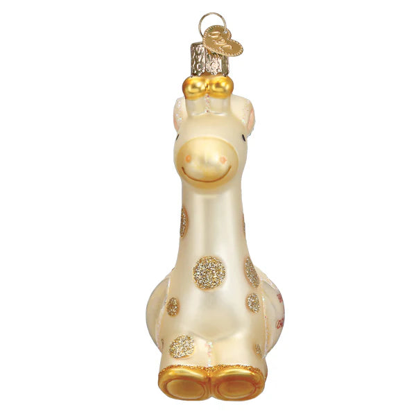 Old World Christmas Baby's First Christmas Giraffe Ornament