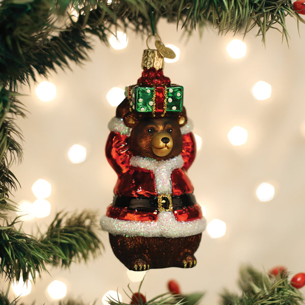 Old World Christmas Christmas Bear Ornament    
