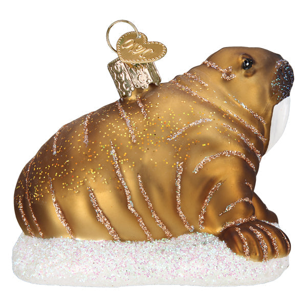 Old World Christmas Walrus Ornament    