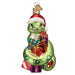 Old World Christmas Santa Snake Ornament    