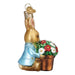 Old World Christmas Beatrix Potter Peter Rabbit With Flower Pot Ornament