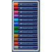 FABR OIL PASTEL MTLC 12