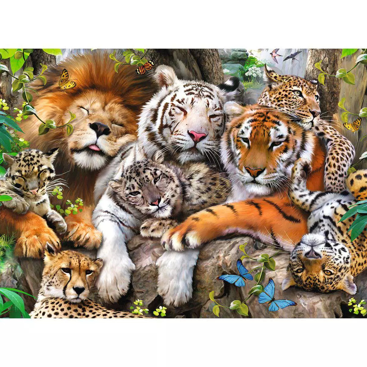 Big Cat Nap 200 Piece Puzzle