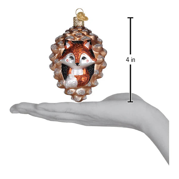 Old World Christmas Piney Fox Ornament