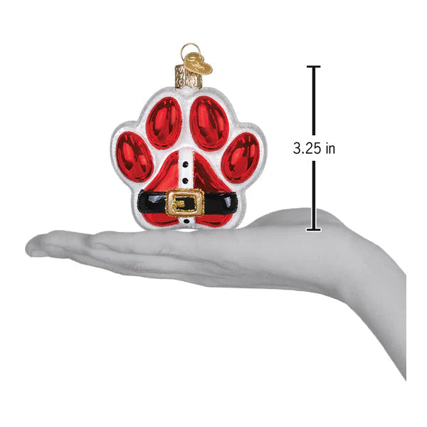 Old World Christmas Santa Paws Ornament