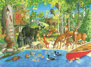 Woodland Friends 200 Piece Puzzle