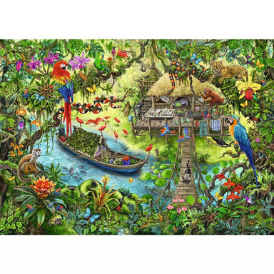Kid's Escape Puzzle: Jungle Journey 368 Piece Puzzle