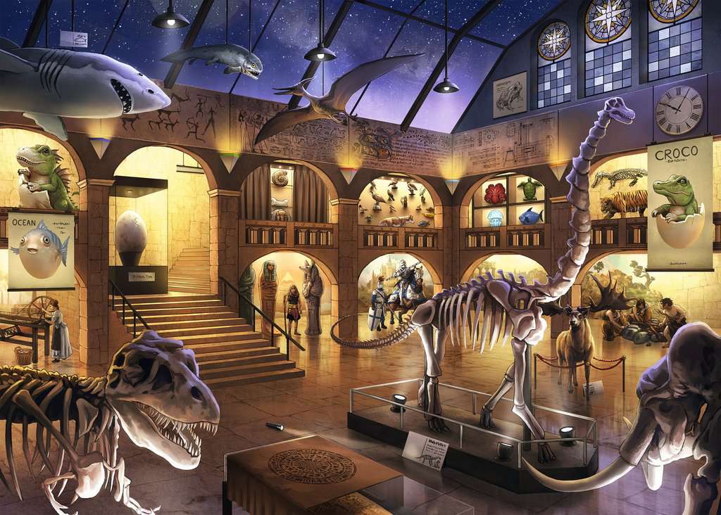 Kid's Escape Puzzle: Museum Mysteries 368 Piece Puzzle