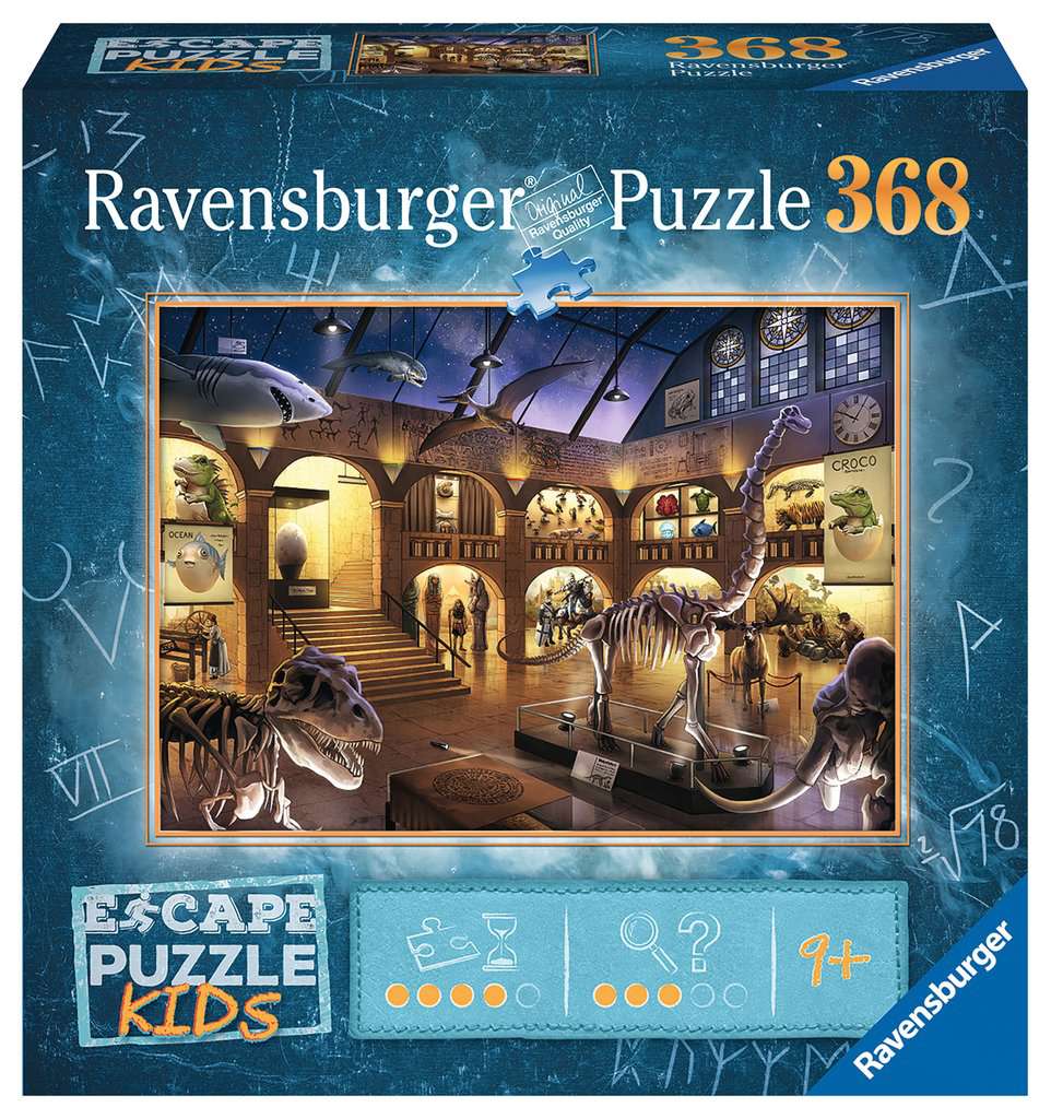 Kid's Escape Puzzle: Museum Mysteries 368 Piece Puzzle