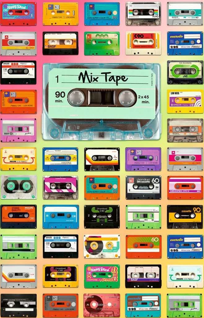 Puzzle Moment: Mix Tape 200 Piece Puzzle