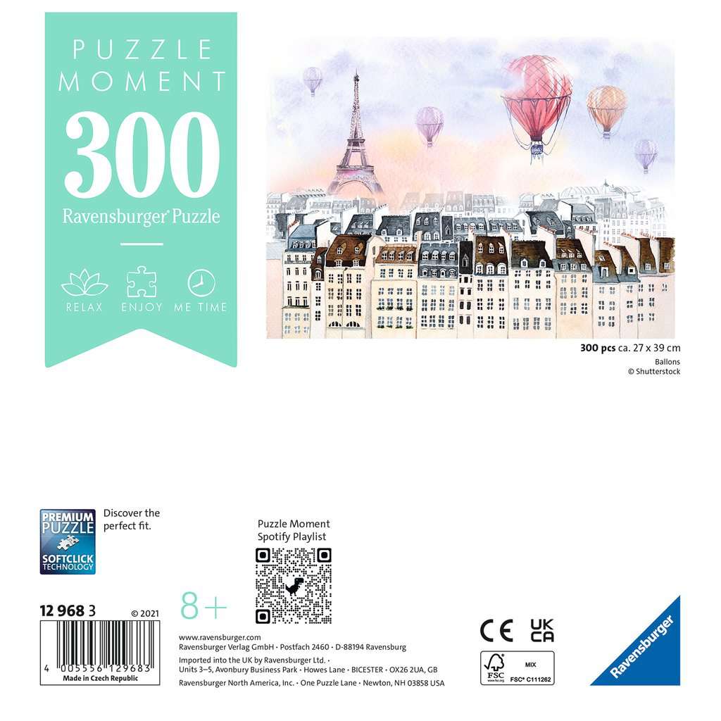 Puzzle Moment: Balloons 300 Piece Puzzle