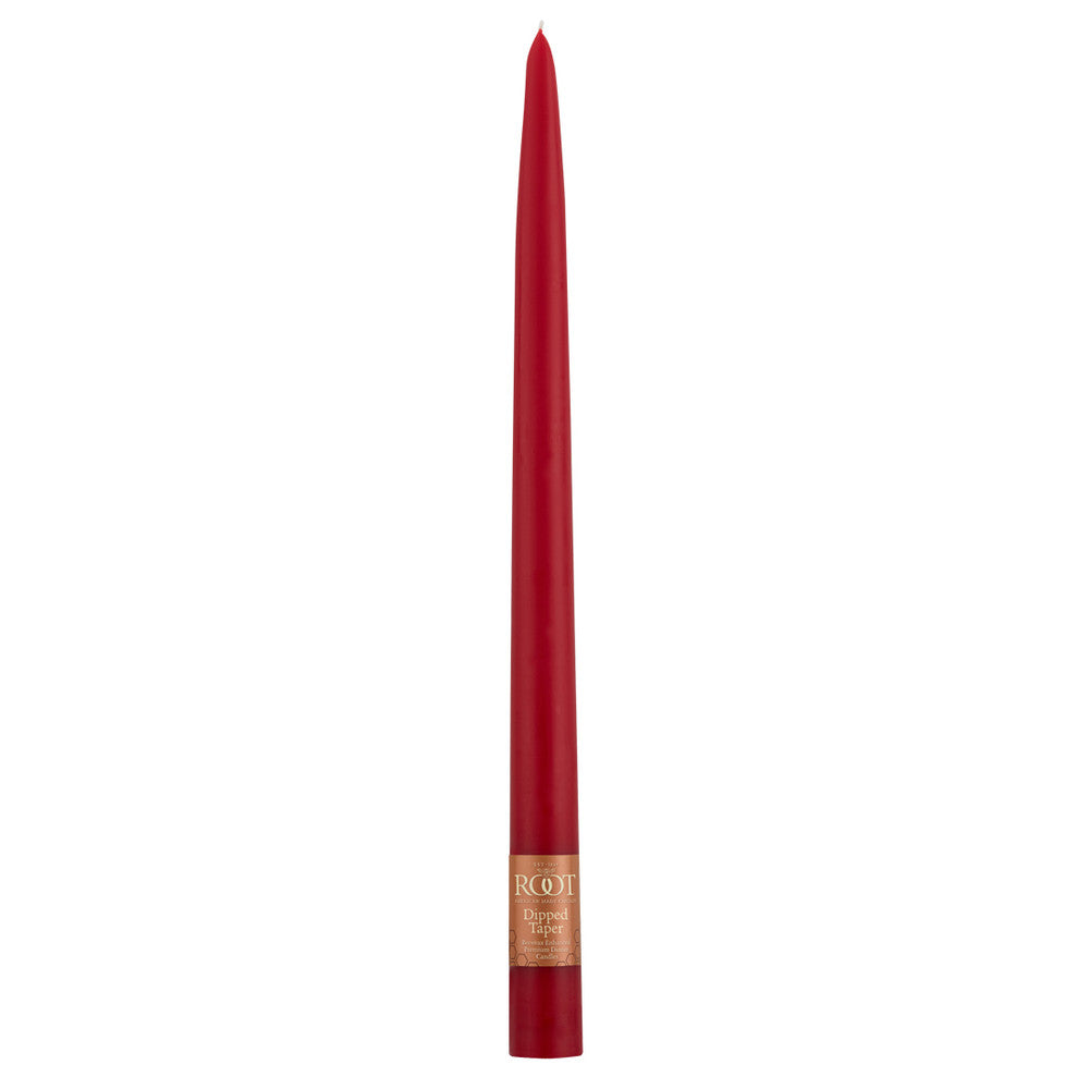 Root Dipped Taper - 12" Red    