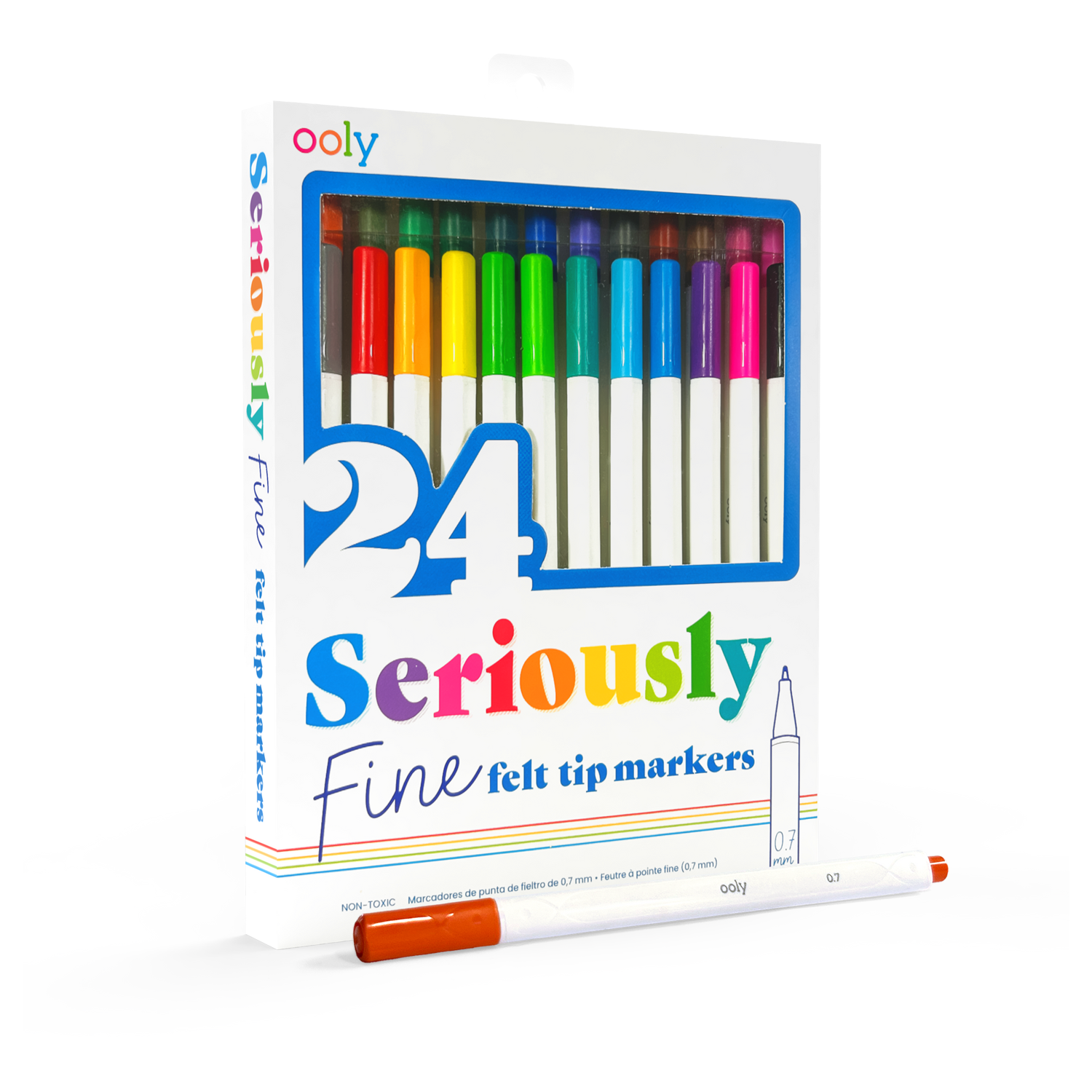 OOLY Seriously Fine Tip Markers - Set of 24