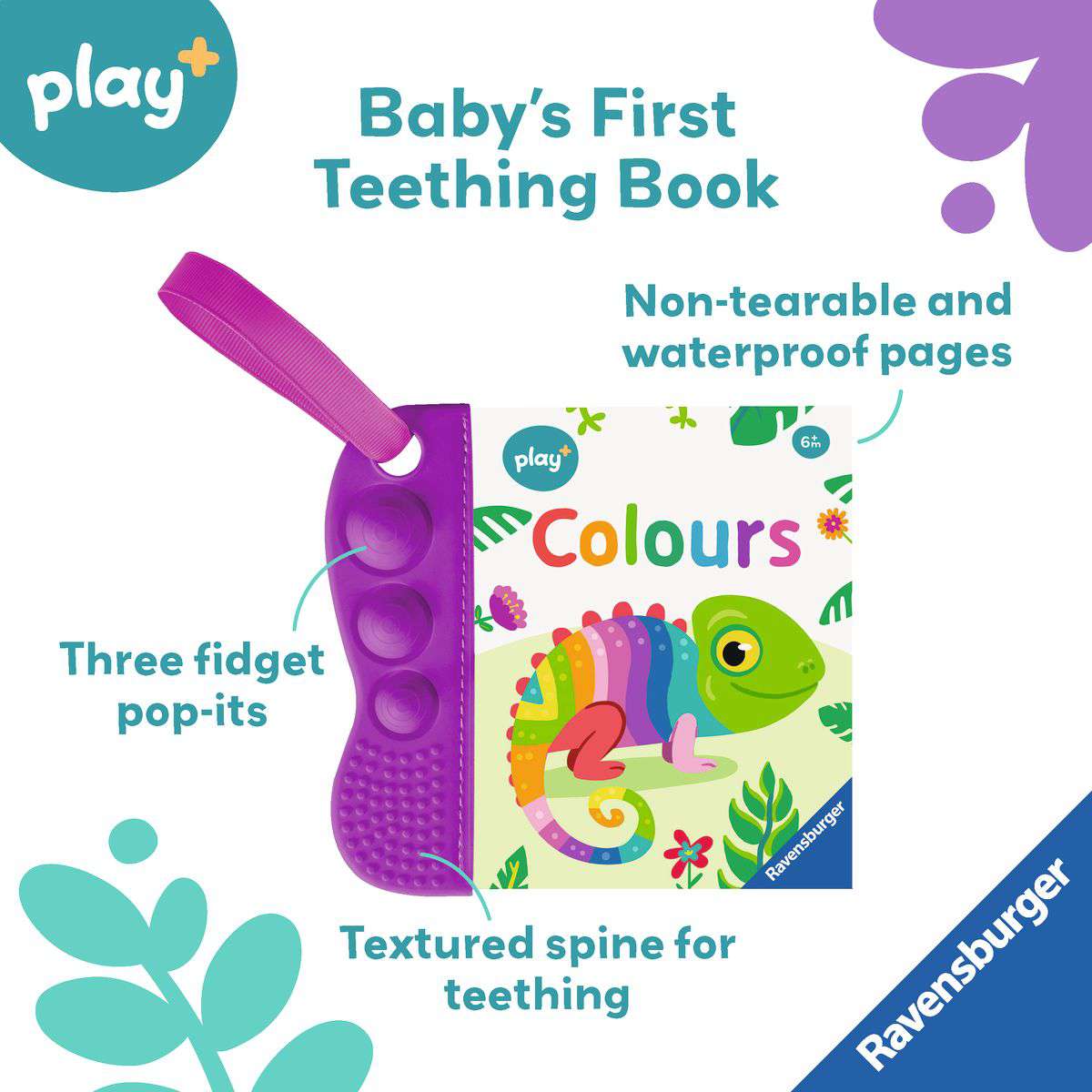 My First Teething Book: Colors