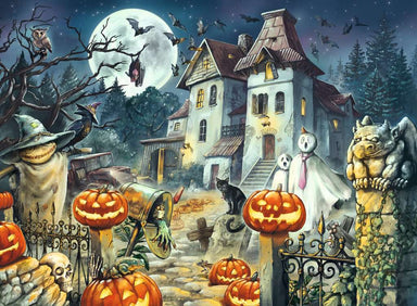 The Halloween House 300 Piece Puzzle    