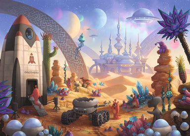 Kid's Escape Puzzle: Space Station Strike 368 Piece Puzzle