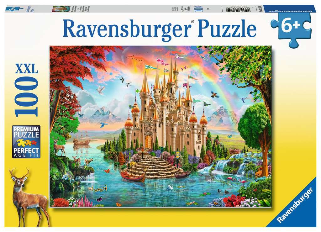 Rainbow Castle 100 Piece Puzzle    