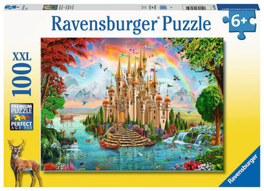 Rainbow Castle 100 Piece Puzzle    